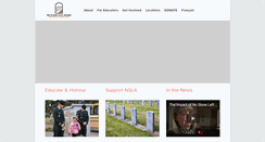 Desktop Screenshot of nostoneleftalone.ca